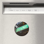 Broadway Street Sign Magneet (Insitu (Vaatwasser))