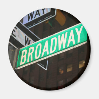 Broadway Street Sign Magneet