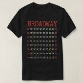  Broadway T-shirt (Design voorkant)