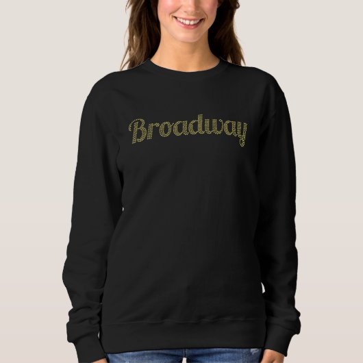 Broadway theater en toneel trui (Voorkant)