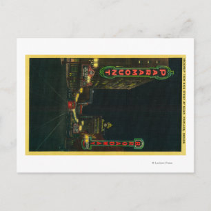 Broadway Theater in Portland op Main Street Briefkaart