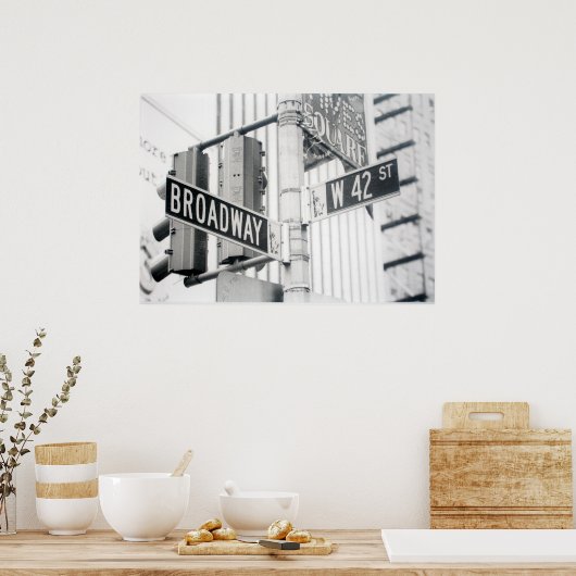 Broadway Times Square Print (Keuken)