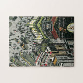 Broadway, Times Square, straten van New York 's na Legpuzzel (Horizontaal)