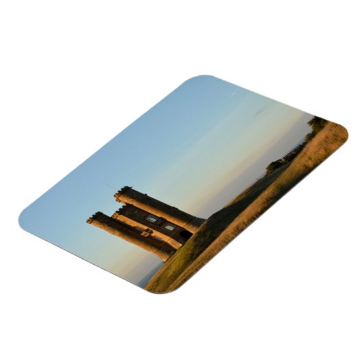 Broadway toren in de Cotswolds rechthoek magneet (Linkerzijde)