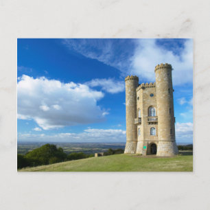 Broadway Tower, bij Broadway, Worcestershire 2 Briefkaart