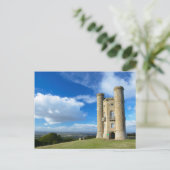 Broadway Tower, bij Broadway, Worcestershire 2 Briefkaart (Staand voorkant)