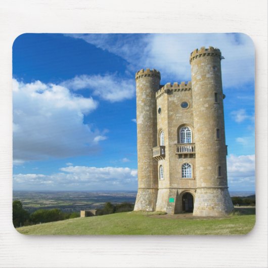 Broadway Tower, bij Broadway, Worcestershire 2 Muismat (Voorkant)