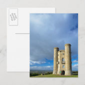 Broadway Tower, bij Broadway, Worcestershire Briefkaart (Voorkant / Achterkant)