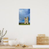 Broadway Tower, bij Broadway, Worcestershire Poster (Keuken)