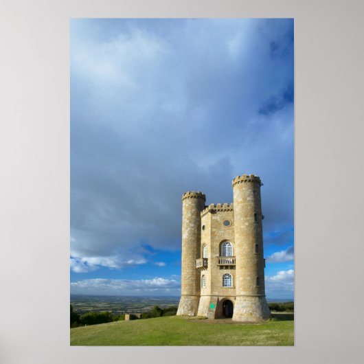 Broadway Tower, bij Broadway, Worcestershire Poster (Voorkant)