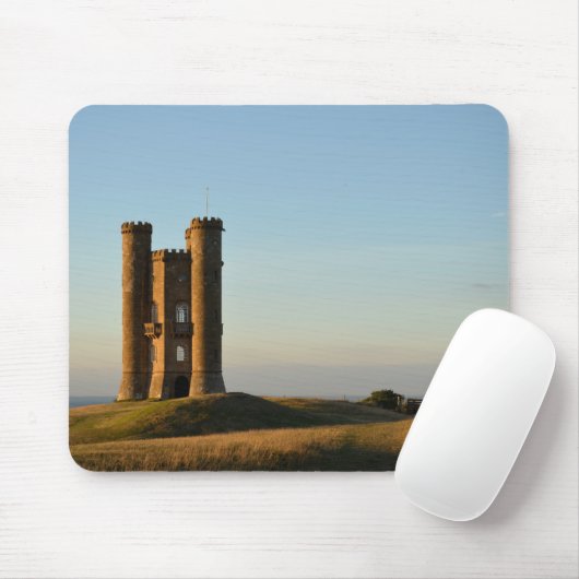 Broadway tower in de Cotswolds mousepad Muismat (Met muis)