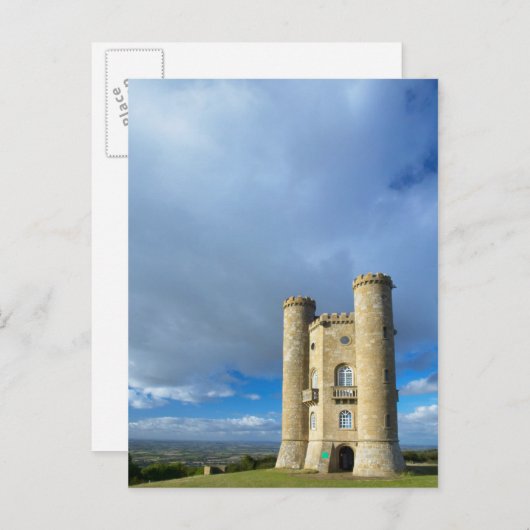 Broadway Tower, nabij Broadway, Worcestershire Briefkaart (Voorkant / Achterkant)