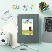 Broadway tower Worcestershire Travel poster Sticker (iPad Cover)