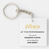 Broadway Understudy aangekondigd Sleutelhanger (voorkant)