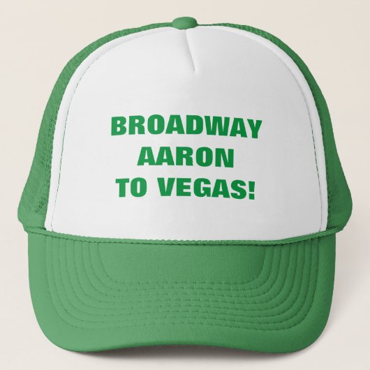 BROADWAY VAN AARON NAAR VEGAS TRUCKER PET (Voorkant)