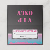 BROADWAY VIP Bar Bat Mitzvah Zitplaatsen Escort Ka Plaatskaartje (Buitenkant ongevouwen)