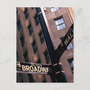Broadway/Wallstreet Briefkaart