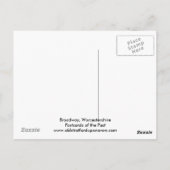 Broadway, Worcestershire Briefkaart (Achterkant)