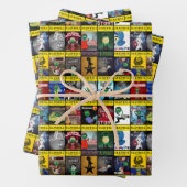 Broadway Zombie-theaterprogramma's Inpakpapier Vel (In situ)