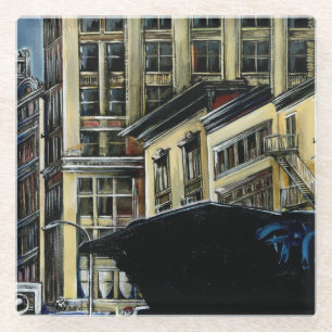 Broadway's Best, New York City Glazen Onderzetter