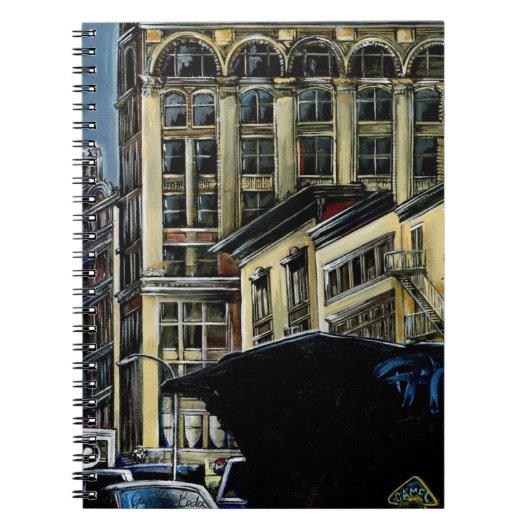 Broadway's Best, New York City Notitieboek (Voorkant)