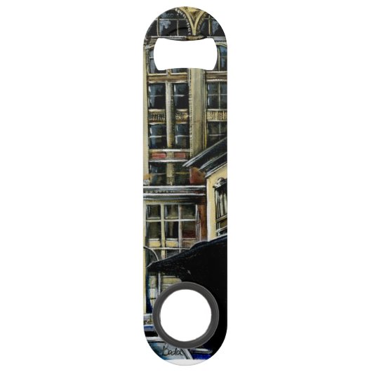 Broadway's Best, New York City Speed Flessenopener (Achterkant)