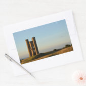 Broadwaytoren in de Cotswolds rechthoek sticker (Envelop)
