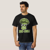 Broc-CooL-I - Grappig, cool & sarcastisch Pun T-sh T-shirt (Voorkant volledig)