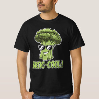 Broc-CooL-I - Grappig, cool & sarcastisch Pun T-sh T-shirt
