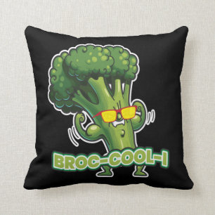 Broc-cool-i Vegan Vegan Vegetables Kussen
