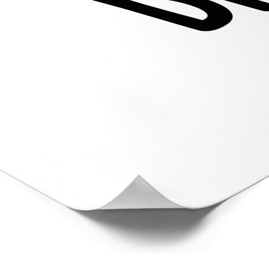 Broc Star Funny Brocolli Rock Star PUn Poster (Hoek)