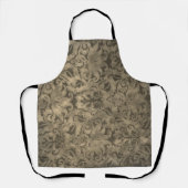 Brocade All-Over Print Apron Schort (Voorkant)