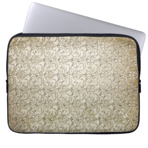  Brocade Damask Print Laptop Sleeve