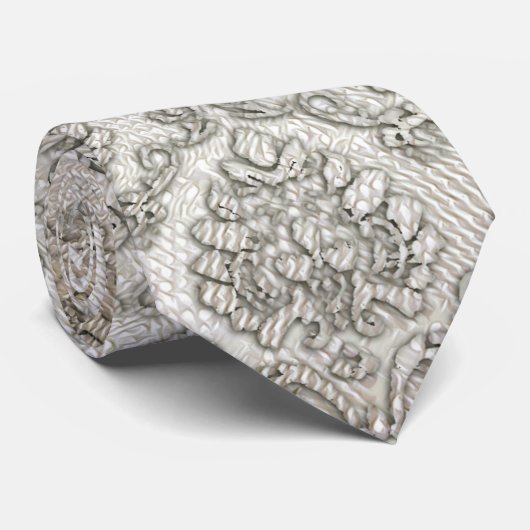 Brocade Damask Stropdas (Opgerold)