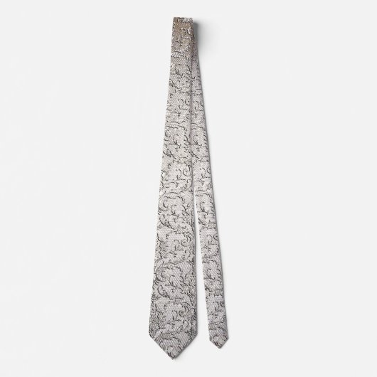 Brocade Damask Stropdas (Voorkant)