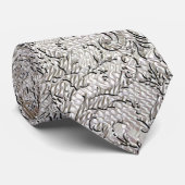 Brocade Damask Stropdas (Opgerold)