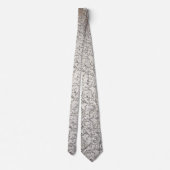 Brocade Damask Stropdas (Achterkant)