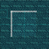 brocade indigo blauw stof (Delen)