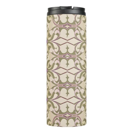  Brocade Jewel Pattern Tumbler Thermosbeker (Achterkant)