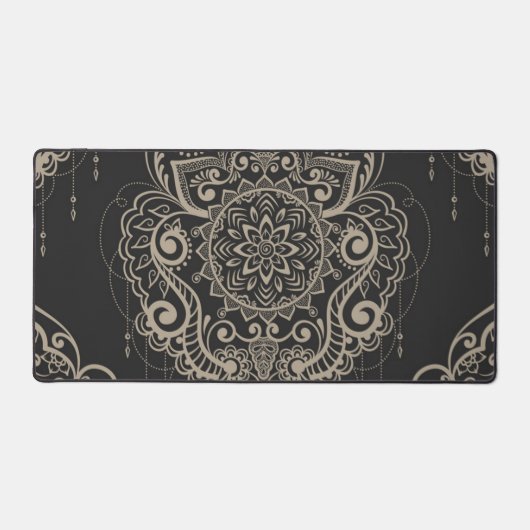Brocade patroon bureaumat (Voorkant)