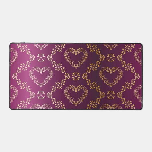 Brocade patroon bureaumat (Voorkant)