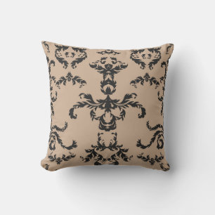 Brocade patroon kussen