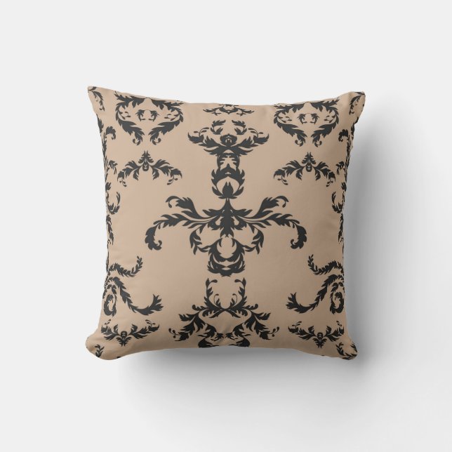 Brocade patroon kussen (Voorkant)