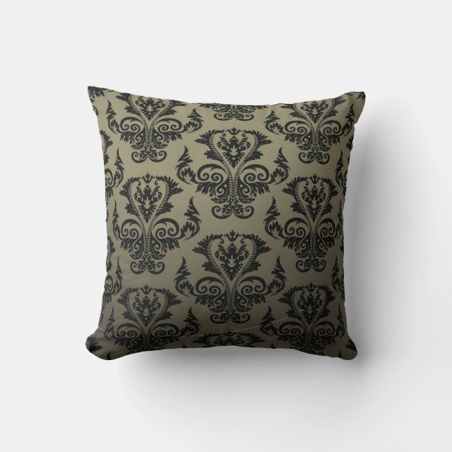 Brocade patroon kussen (Voorkant)