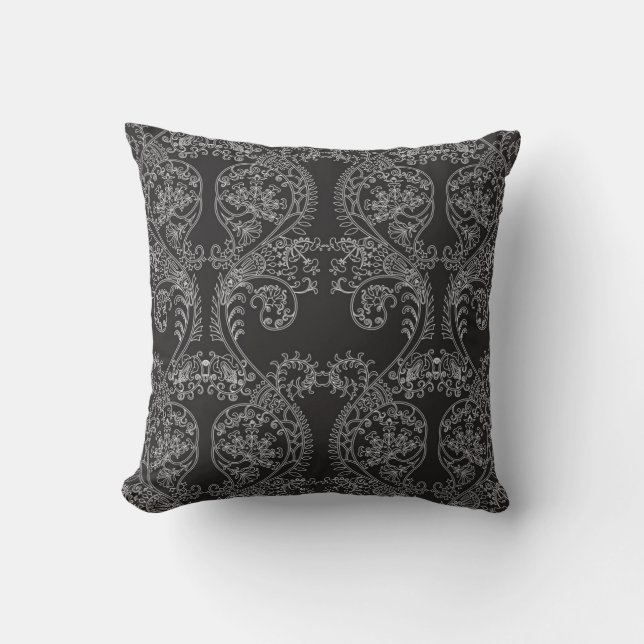 Brocade patroon kussen (Voorkant)