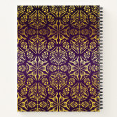 Brocade patroon notitieboek (Achterkant)