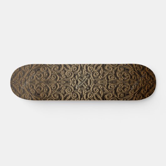 Brocade patroon persoonlijk skateboard (Horizontaal)