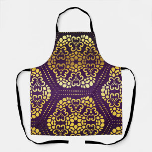 Brocade patroon schort