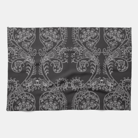Brocade patroon theedoek (Horizontaal)