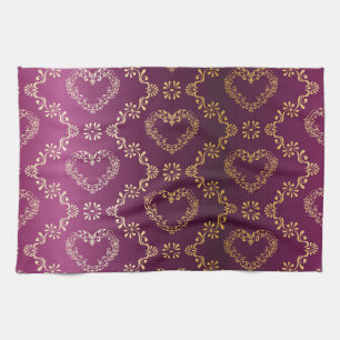 Brocade patroon theedoek